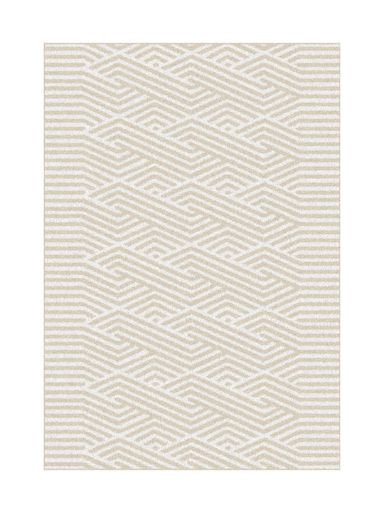 Tzikas Carpets 160x230cm Sabrina 8020-103 Rug Rectangular Light Beige