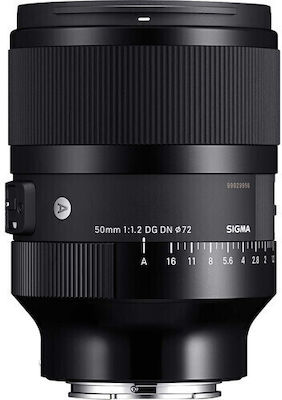 Sigma Full Frame Camera Lens 50mm f/1.2 DG DN Art Steady for Leica L Mount Black