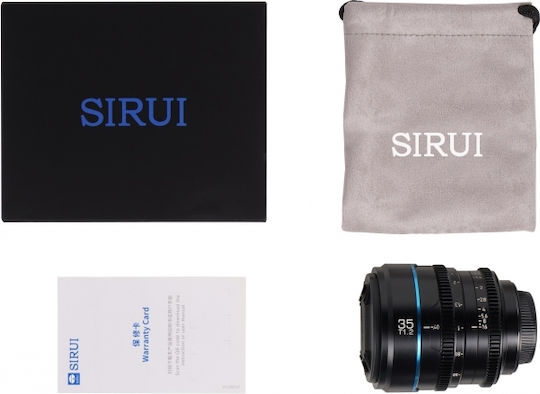 Sirui Camera Lens Nightwalker T1.2 Cine Fixed for Leica L Mount Black