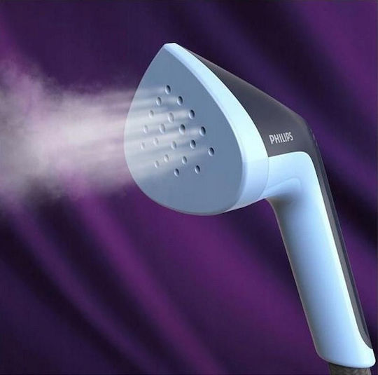 Philips Ατμοκαθαριστής Ρούχων Χειρός 2000W με Δοχείο 2lt Μπλε