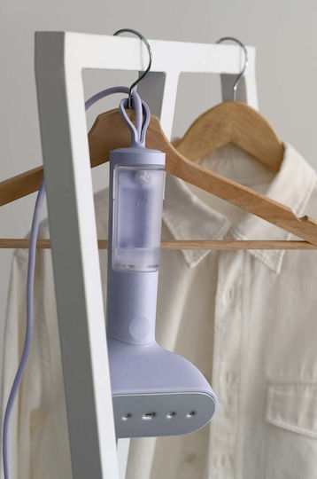 Steamery Hand Garment Steamer 1200W with Container 85ml Purple