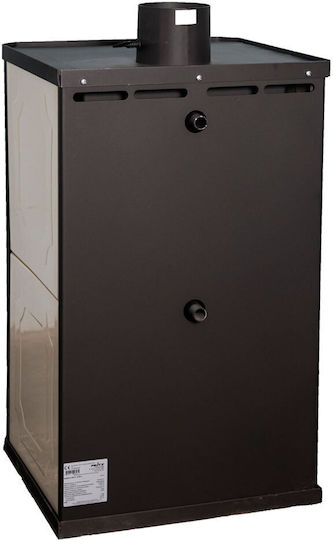 Prity S3 W17 Metallisch Holzofen Kaminofen 19kW Beige