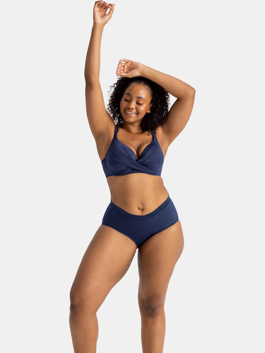 Slip Bikini Inferioare Albastru Marin