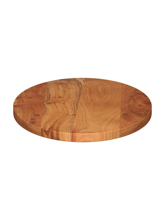 vidaXL Oval Table Surface made of Solid Wood Acacia 100x40x2.5cm 370800 1pcs