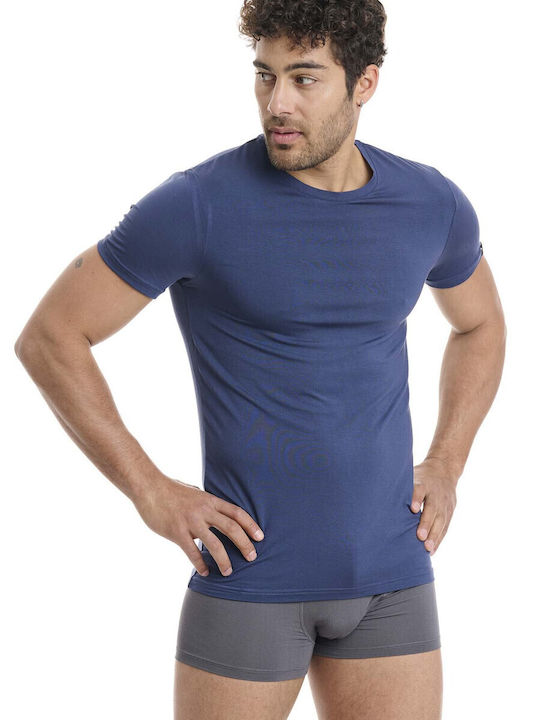 Herren Unterhemden BLUE 1Packung