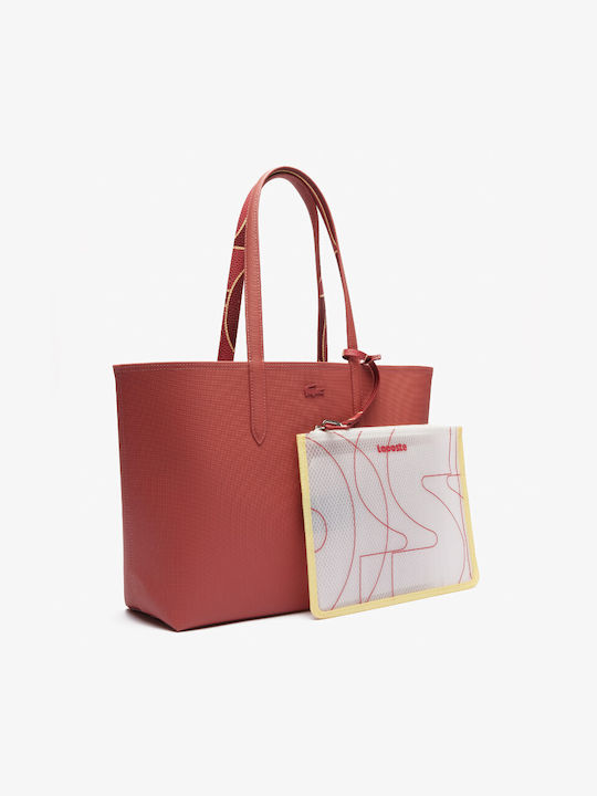 Lacoste Women's Bag Tote Handheld Red