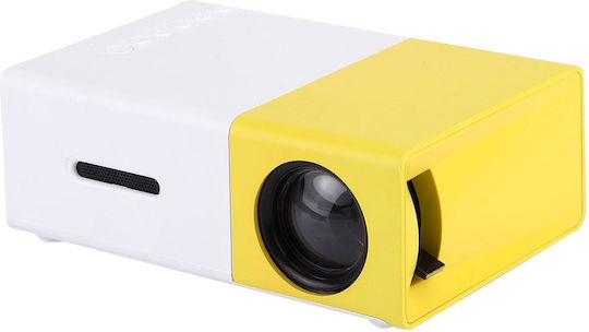 YG-300 EU Plug Mini Projector LCD Λάμπας LED