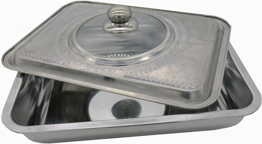 Vanora Backform aus Rostfreiem Stahl 35x26cm