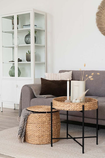 House Nordic Dekorative Keramikvase Weiß Y26cm