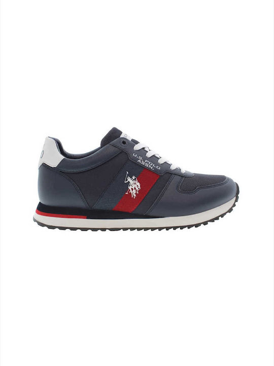 U.S. Polo Assn. Ανδρικά Sneakers Navy Μπλε