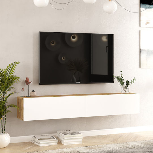 TV Stand Dello White-Sonoma L180xD31.6xH29.6cm