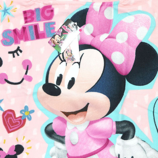Disney Mouse Παιδικό Πόντσο Θαλάσσης Minnie Ροζ