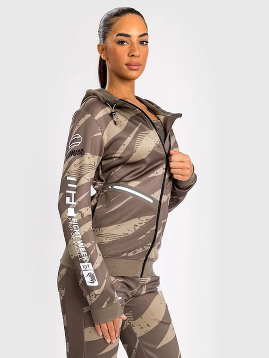 Venum Women's Hooded Cardigan Desert Camo