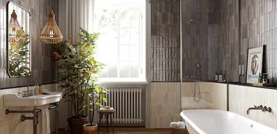 Rondine Ceramica Fliese Boden / Wand Innenbereich 25x6cm Ivory