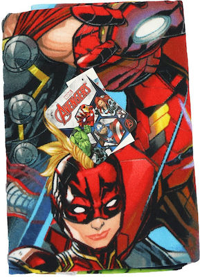 Marvel Kinder-Strandtuch Blau Rächer 137x70cm