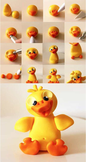 Set de cutii de plastilină 3 culori 3pcs 1pxd113