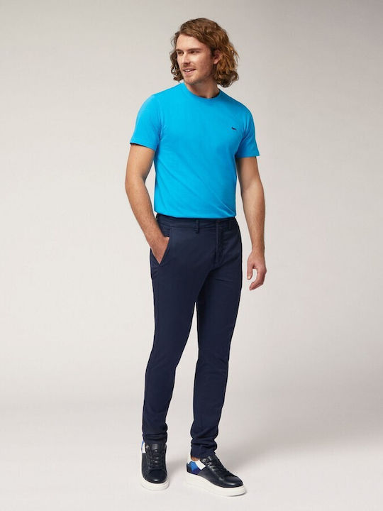 Harmont & Blaine Pantaloni pentru bărbați Chino cu Croială Îngustă BLUE