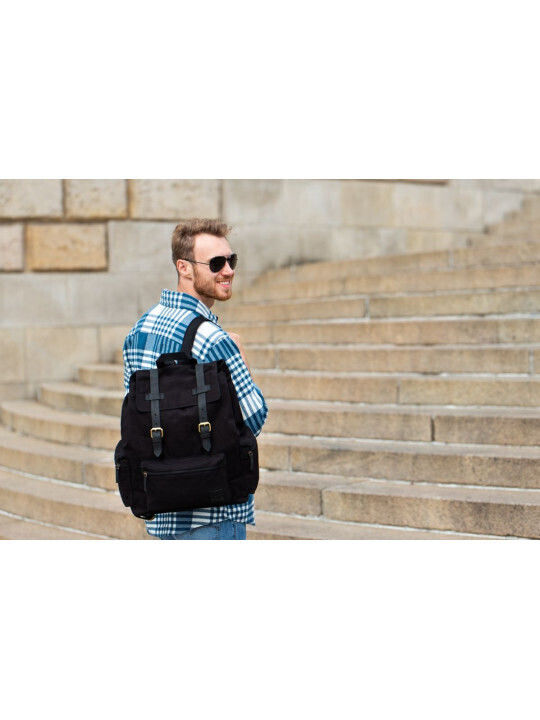 Paolo Peruzzi Backpack Μαύρο