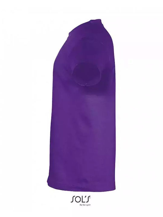 Kids' T-shirt Purple Regent