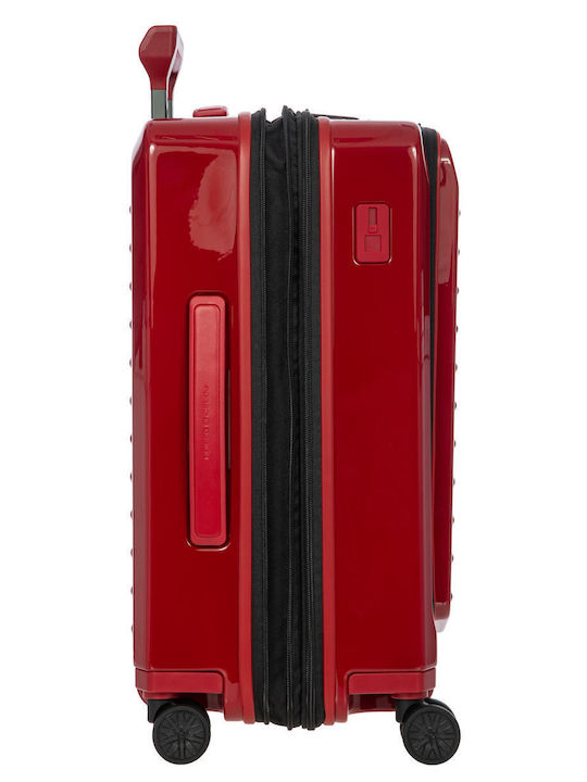 Porsche Design Roadster Cabin Travel Suitcase Carmine Red with 4 Wheels Height 55cm ORI05501.019