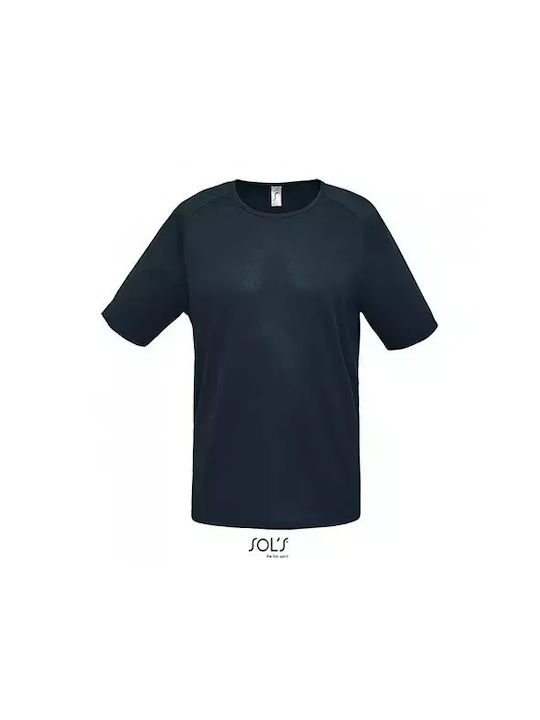 Sol's Sporty Men's Short Sleeve Promotional T-Shirt Blue-petrol