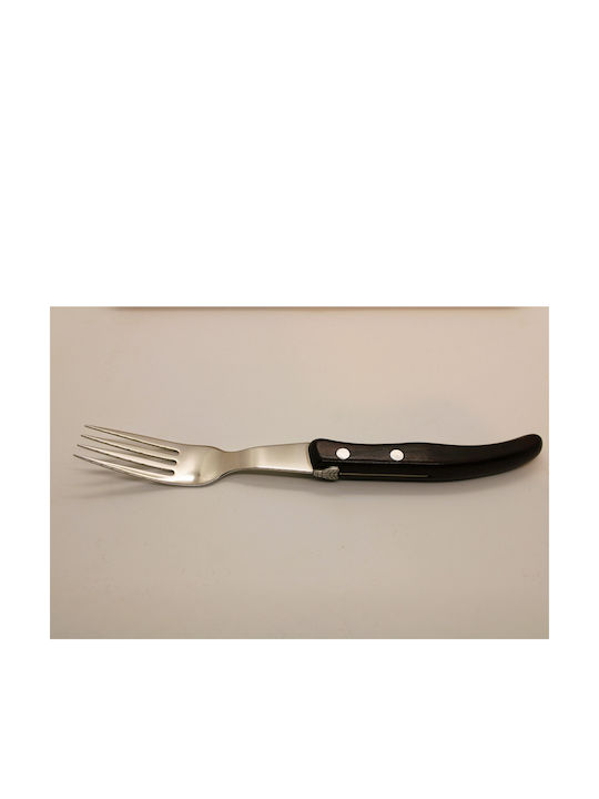 Laguiole Set of Forks Table Brown 6pcs