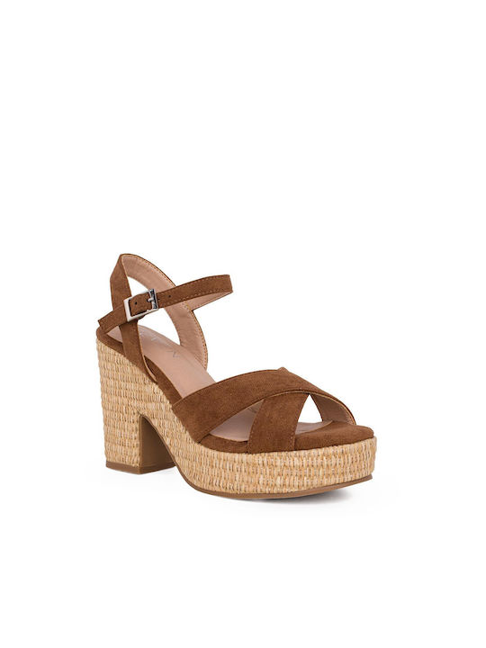 Seven Women's Sandals Tabac Brown