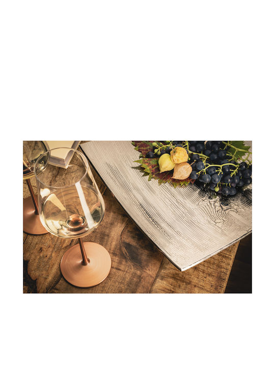 Eisch Serving Platter Square made of Porcelain Gray 29x29cm