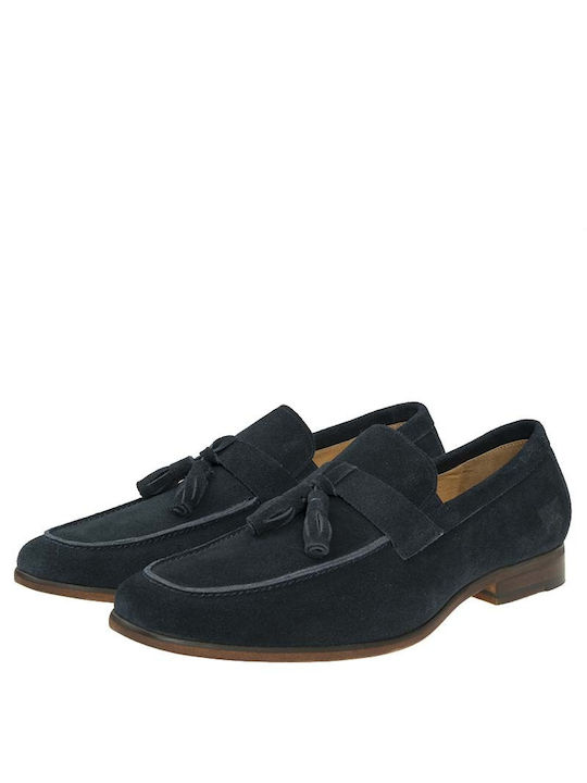 19V69 Ανδρικά Loafers σε Μπλε Χρώμα