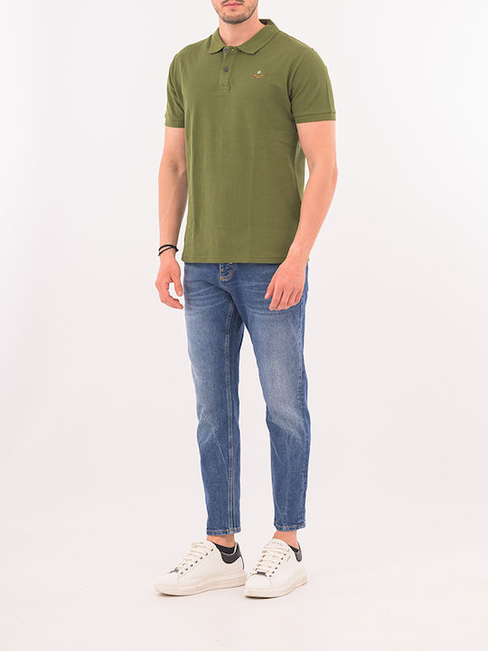 Polo Μπλούζα Κοντομάνικη Armygreen