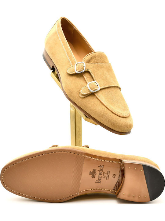 Mocasini barbati in Bej Culori