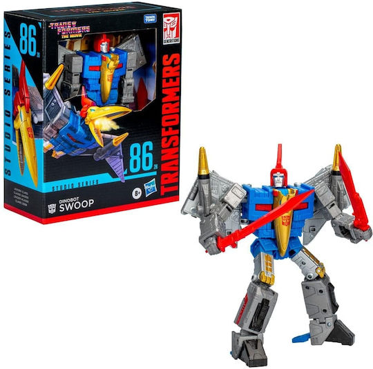 Φιγούρα Δράσης Transformers: Leader Class - Dinobot Swoop #86-26 Transformers 19εκ.