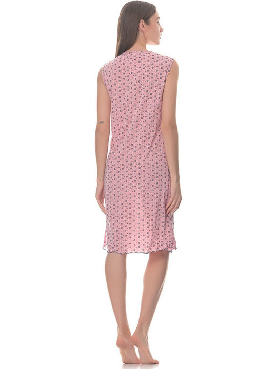 Love Cămașă de noapte pentru Femei Floral Pink