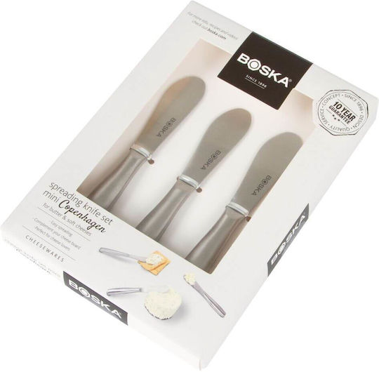 Boska Holland Copenhagen Knife Set Stainless Steel 3 Pieces