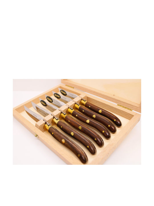 Laguiole Valernia Messer Set aus Rostfreiem Stahl 6 Stück