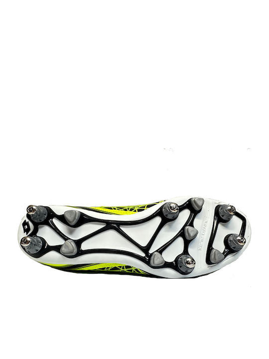 Lotto Lzg 200 Ix Sgx P Football Shoes with Cleats Yellow