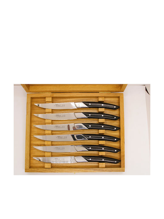 Claude Dozorme Thiers Knives Fillet from Stainless Steel 6pcs