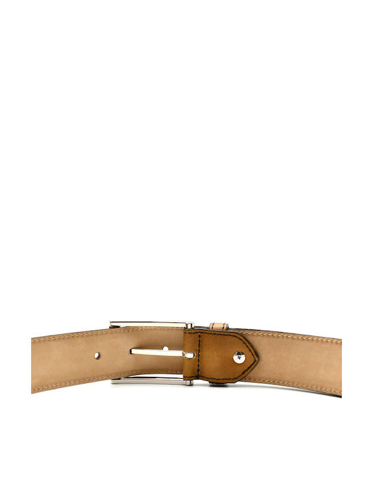 Herren Gürtel Leder Braun