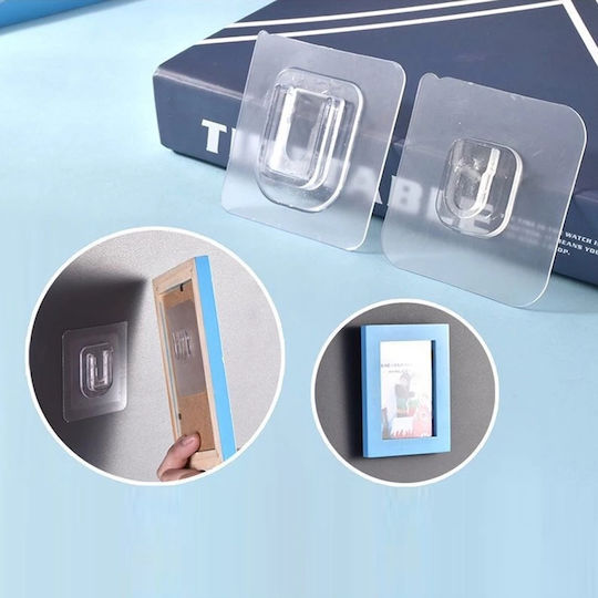 Set 5 dispozitive adezive de agățat dispozitive de agățat 5.7 Cm Transparent Oferte originale