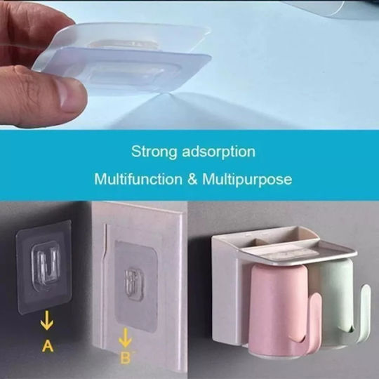 Set 5 dispozitive adezive de agățat dispozitive de agățat 5.7 Cm Transparent Oferte originale