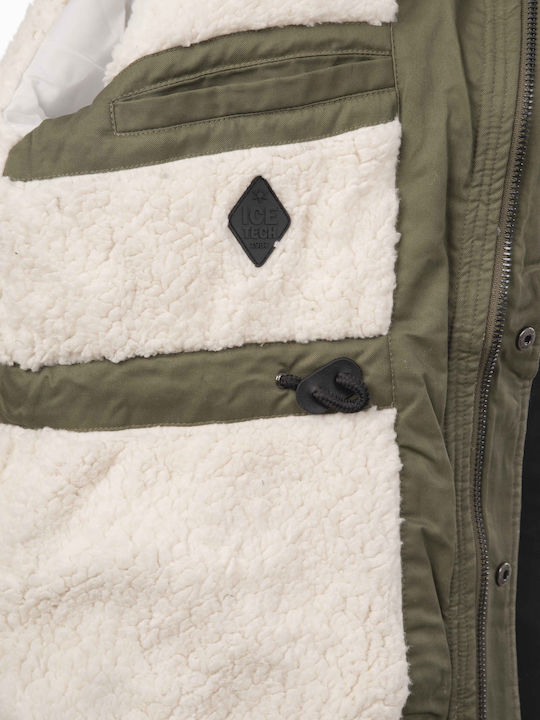 Winter Jacket Parka Khaki