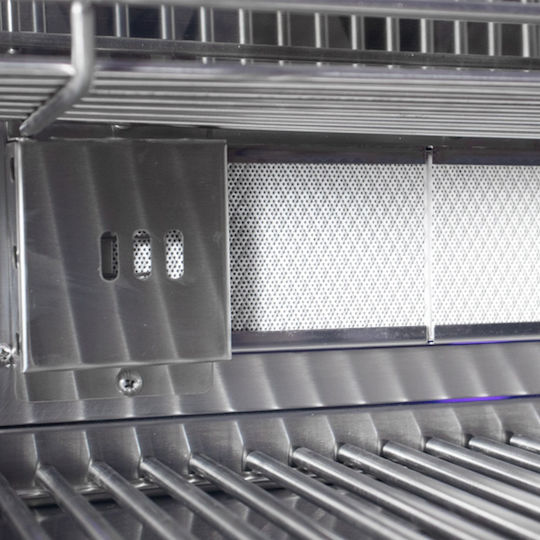 Thermogatz TGH-BI-B4-G Gasgrill Rost 72.3cmx46cmcm mit 4 cm 19.3kW und Infrarotbrenner