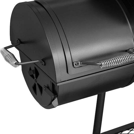 Thermogatz KRV-SMOKER 18 Holzkohlegrill mit Deckel und Räuchergerät 68cmx41.5cm