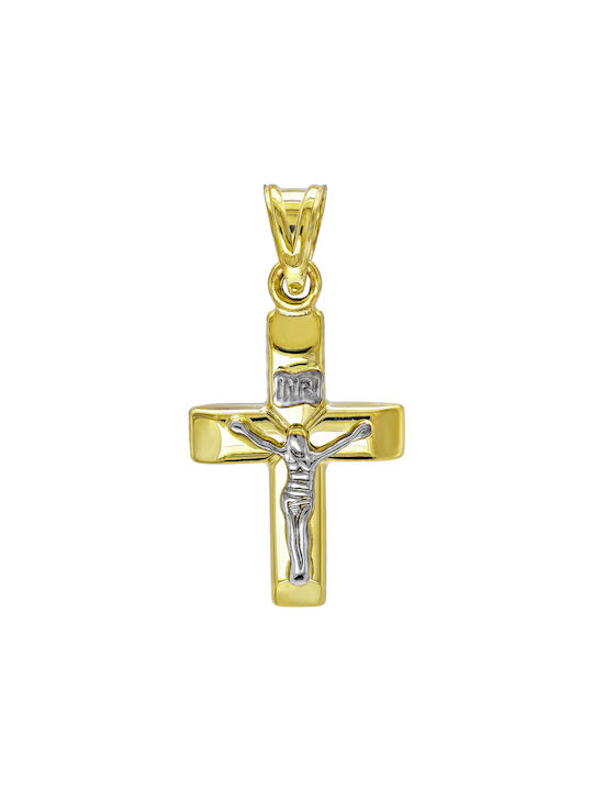 Kiriakos Gofas Men's Gold Cross 14K with Chain