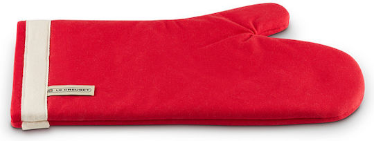 Le Creuset Ofenhandschuh Stoff in Rot Farbe 1Stück