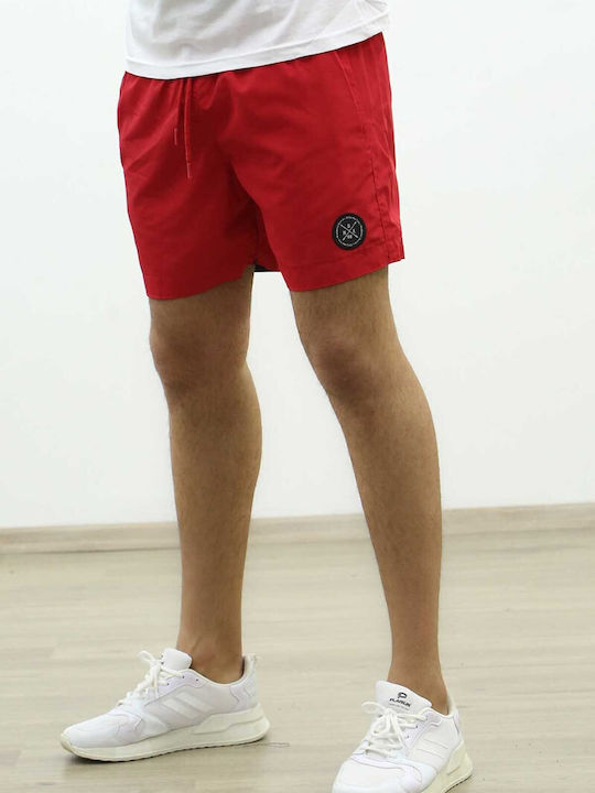 madmext Men's Swimwear Shorts Red