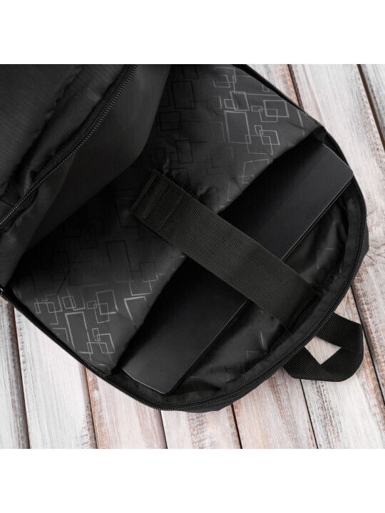 Paolo Peruzzi Wasserdicht Tasche Rucksack für Laptop 14" MacBook Pro 14-Zoll M2 2023/M1 2021 in Schwarz Farbe T-102-BL