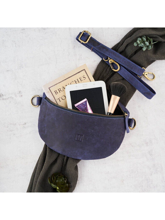 Frauen Bum Bag Gürtel Marineblau