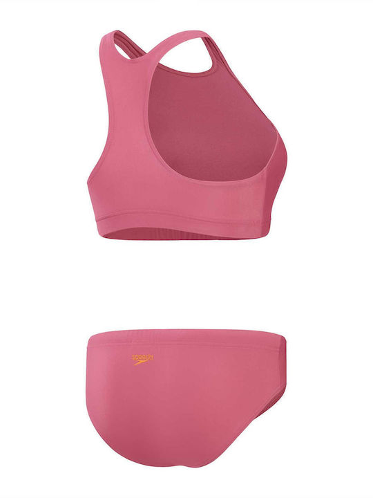 Αθλητικό Set Bikini Μπουστάκι Ροζ