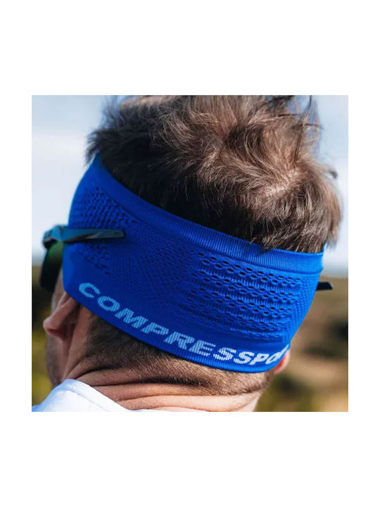 Compressport On Off Athletic Headband Blue